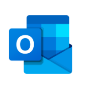 Microsoft outlook logo.